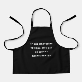 Funny Housefrau Zitat, ich hasste Kochen lustig Schürze