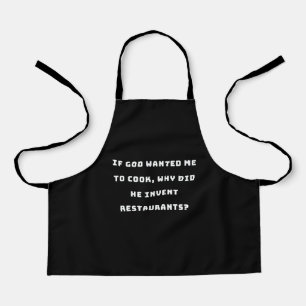 Funny Housefrau Zitat, ich hasste Kochen lustig Schürze