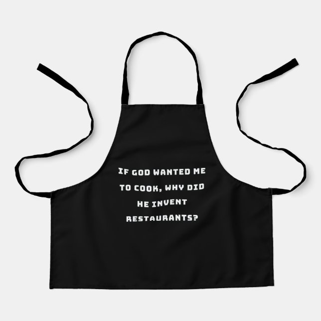 Funny Housefrau Zitat, ich hasste Kochen lustig Schürze (Vorderseite)
