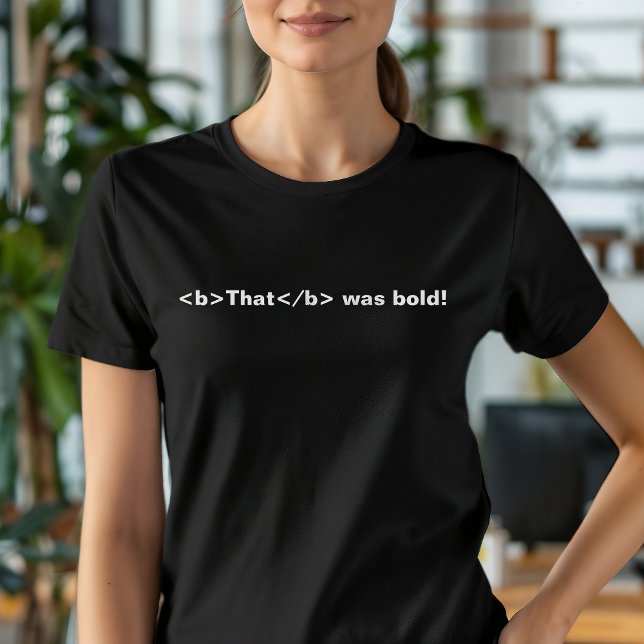 Funny HTML, das kühl ist Coder T-Shirt (Von Creator hochgeladen)