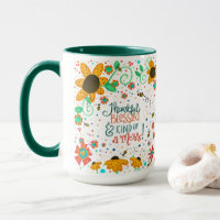 Funny Hübsch floral Danksagend gesegnet ein Chaos