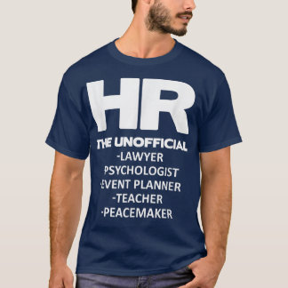 Funny Human Resources HR nutzt alles T-Shirt