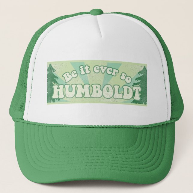 Funny Humboldt Landkreis Truckerkappe (Vorderseite)