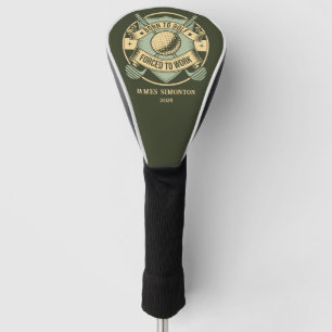 Funny Humor Golf Zitat Custom Vintag Headcover