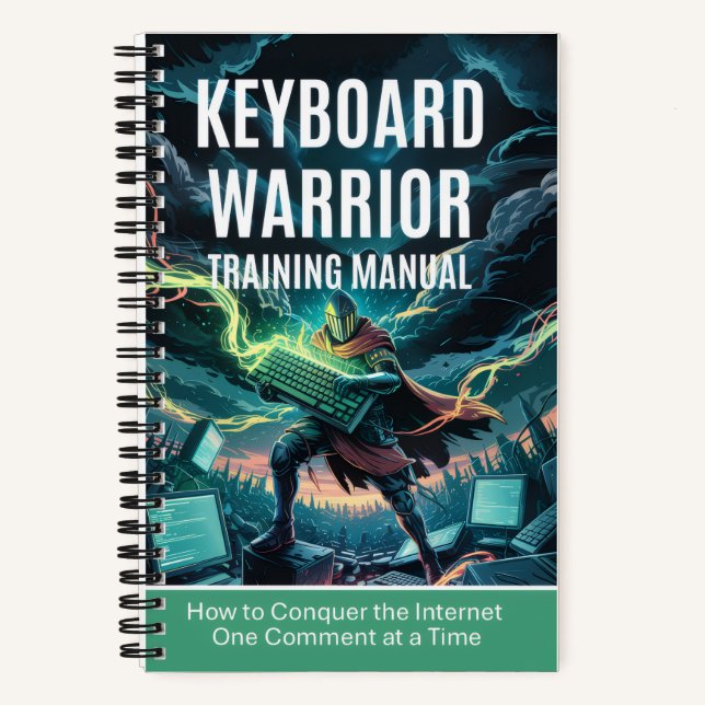 Funny Humor Notebook for Gamers Notizbuch (Vorderseite)