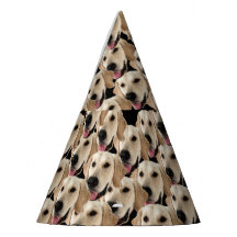 Funny Hund Geburtstagsparty Custom Face Foto / Hea
