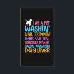 Funny Hund Groomer Quote Haustier Witzig Welpe Gro Visitenkarte<br><div class="desc">Funny Hund Groomer Quote Haustier Witzig Welpe Grooming.</div>