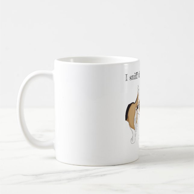 Funny Hund Kaffee Tasse (Links)