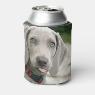 Funny Hund klebt Zunge-Out-Foto Dosenkühler