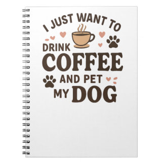 Funny Hund Lover Tasse Hund Mama Hund Vater Notizblock