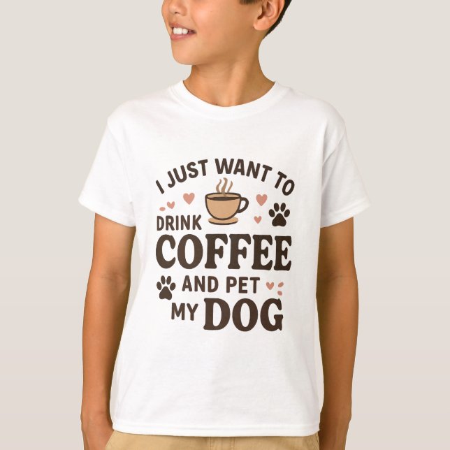 Funny Hund Lover Tasse Hund Mama Hund Vater T-Shirt (Vorderseite)