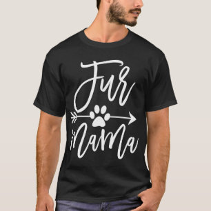 Funny Hund Mama Niedlich Cat Mama Redewendungen mi T-Shirt