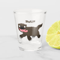 Funny hungrig Wolverine tierischer Cartoon