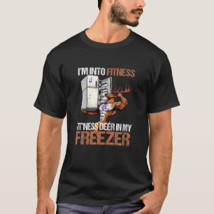Funny Hunter Vater I m In Fitness Deer Freezer Men T-Shirt