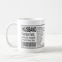 Funny Husband Nutrition Fakten