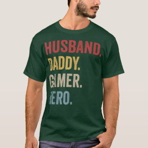 Funny Husband Vater Pater Gamer Gaming-Geschenk T-Shirt