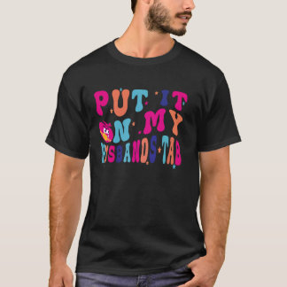 Funny Husbands Couple, legte es auf den Tab meines T-Shirt