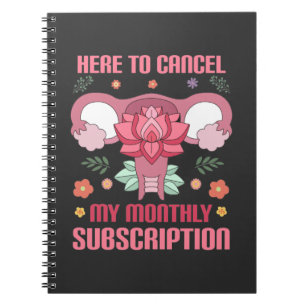 Funny Hysterektomy Operation Erholung Uterusentfer Notizblock