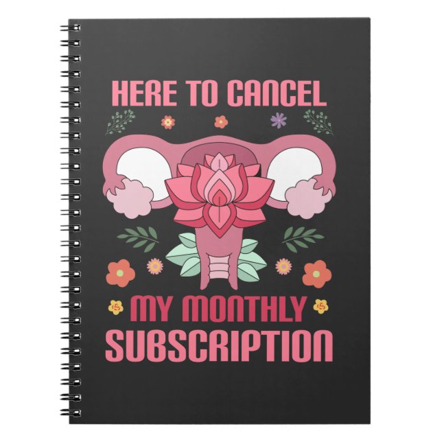 Funny Hysterektomy Operation Erholung Uterusentfer Notizblock (Vorderseite)