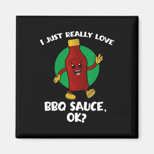 Funny I gerade wirklich Liebe Grillen Sauce Ok Car Magnet