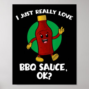 Funny I gerade wirklich Liebe Grillen Sauce Ok Car Poster
