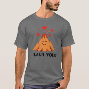 Funny I Lava Sie Geschenk für Kinder Coolen Vulka T-Shirt