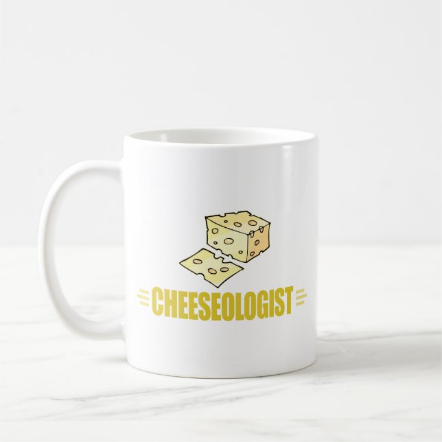 Funny I Liebe Käse Kaffeetasse (Links)