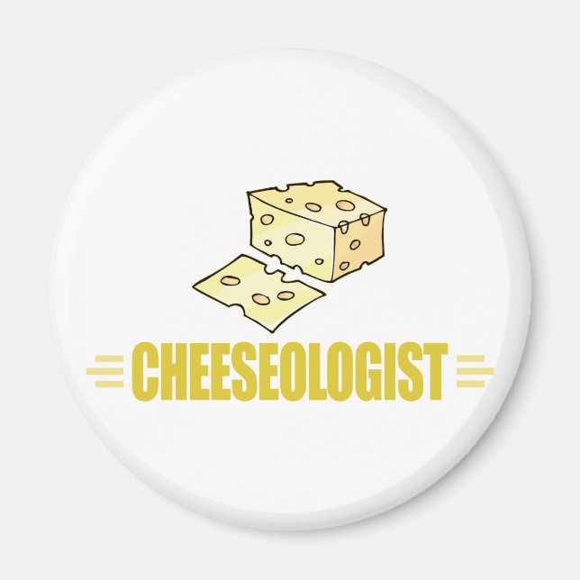 Funny I Liebe Käse Magnet (Vorne)