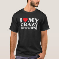 Funny I Liebe Mein verrückter Freund I Red Heart M