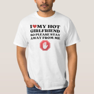 Funny I Liebe Meine Freundin T-Shirt