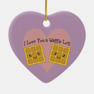 Funny I Liebe Sie haben eine Menge Niedlicher Kawa Keramikornament