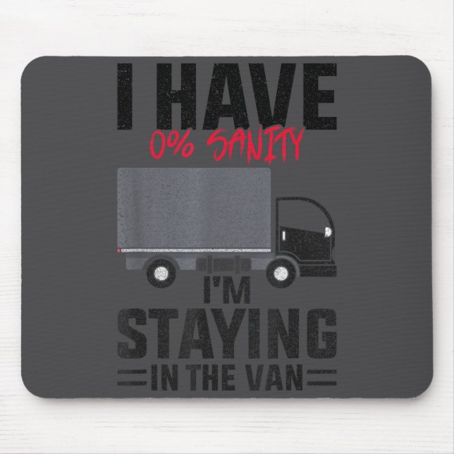 Funny I’m Staying In The Van Phasmophobia Gamer Me Mousepad (Vorne)