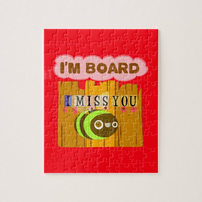 Funny I Miss You Ich bin gelangweilt (Vertikal)