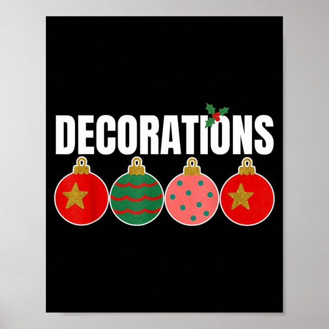 Funny I Put The D In Decorations Matching Couples  Poster (Vorne)