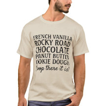Funny Ice Cream Chanson Scoop là c'est T-shirt