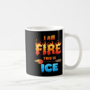 Funny Ice Dies ist Feuerkostüm Halloween Familie M Kaffeetasse