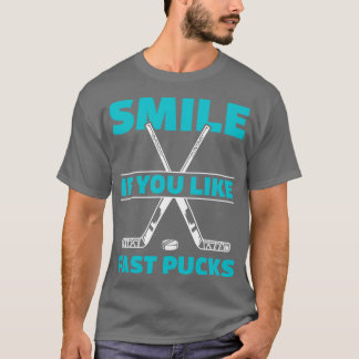Funny Ice Hockey Goalie Fust Pucks T-Shirt