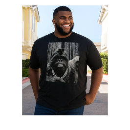 Funny iced  out  Bigfoot  camping Tri-Blend Shirt
