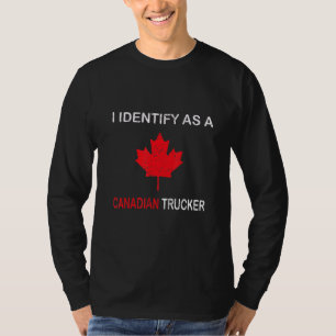 Funny ich als kanadischen Lastwagenfreund-Kon T-Shirt