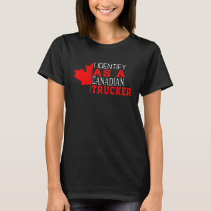 Funny ich als kanadischen Lastwagenfreund-Kon T-Shirt