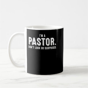 Funny ich bin ein Pastor Geschenk Niedlichen Chris Kaffeetasse