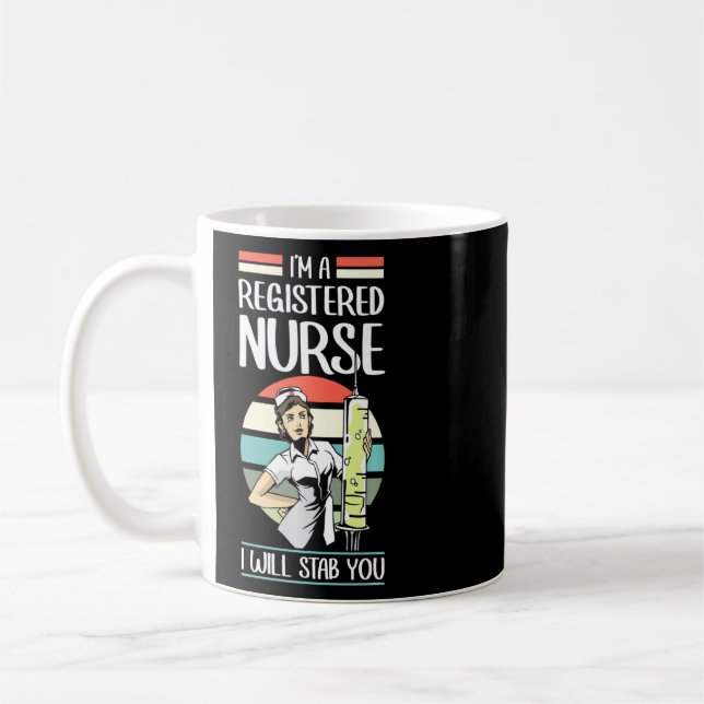 Funny, ich bin eine Krankenschwester, die ich dich Kaffeetasse (Links)
