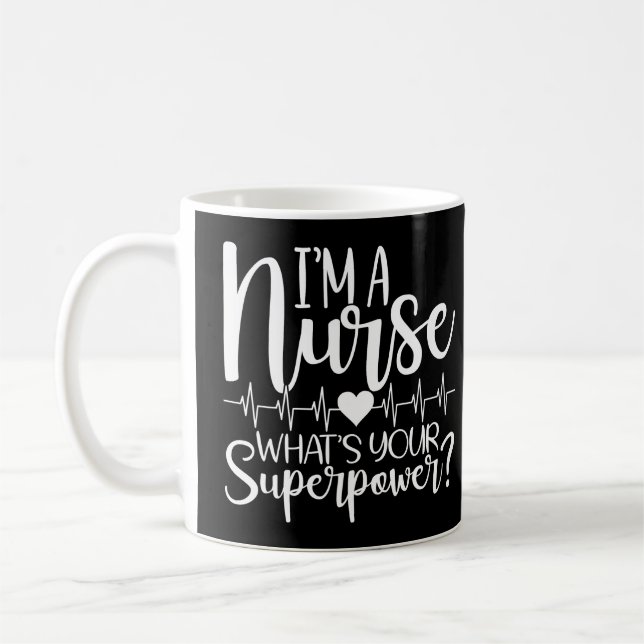 Funny, ich bin eine Krankenschwester, was ist dein Kaffeetasse (Links)