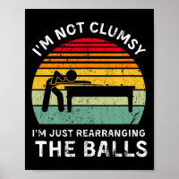 Funny ich bin nicht ungeschickt Pool Hall Billards