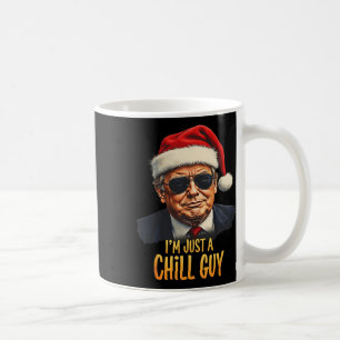 Funny, ich bin nur ein kalter Typ Trump Weihnachts Kaffeetasse