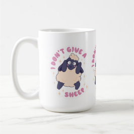 Funny, ich gebe kein Schaf Kaffeetasse