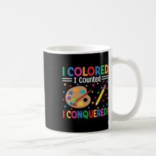 Funny ich gefärbt, zählte ich erobert letzten Tag Kaffeetasse