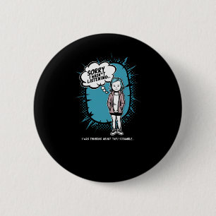 Funny, ich hörte nicht Tofu Scramble Design Vega Button