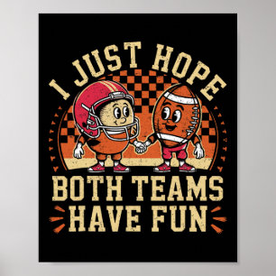 Funny ich nur hoffen, dass beide Teams Spaß haben  Poster