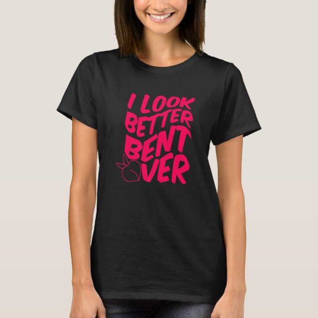 Funny ich schaue besser über Zitat Geschirr Cool S T-Shirt (Vorderseite)